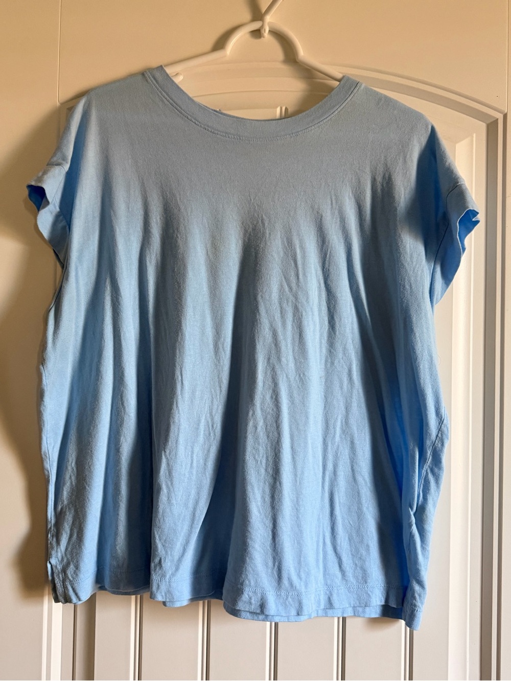 a new day Light Blue Boxy Tee